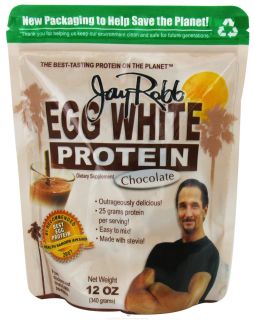 Jay Robb   Egg White Protein Powder Chocolate   12 oz. The Best 