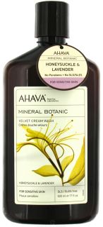 AHAVA   Mineral Botanic Velvet Cream Wash Honeysuckle & Lavender   17 