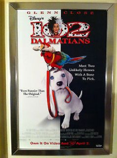   Movie Poster 26X40~New~Dis​ney Original Not A Reprint~Glenn Close