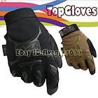   PACT Airsoft/Swat/Military/Army TACTICAL Gloves BLACK/BROWN S/M/L/XL