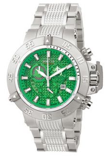 Invicta 6690 Watches,Mens Subaqua Chronograph Vibrant Green Dial 