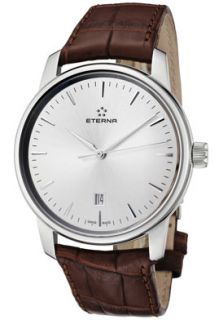 Eterna 8310 41 11 1176 Watches,Mens Soleure Automatic Silver Dial 