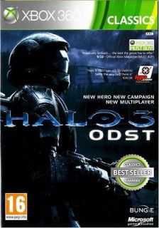 Halo 3 ODST REGION FREE XBOX 360 SEALED NEW