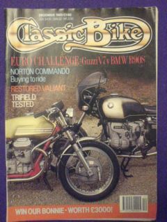 CLASSIC BIKE   TRIFIELD TESTED   Dec 1989 # 119