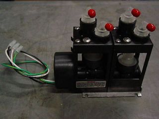 110V Gorman Rupp Dual Bellows Metering Pump with Connectorized Wire 