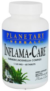Buy Planetary Herbals   Inflama Care Turmeric/Boswellia Complex 1165 