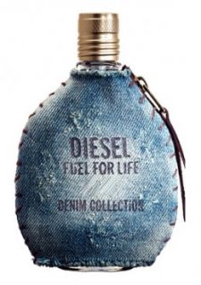 Diesel Fuel for Life Denim Homme Eau De Toilette Spray 75ml   Free 