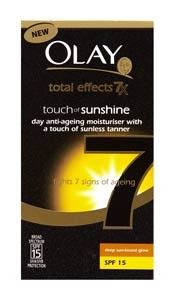 Olay Total Effects 7x Touch of Sunshine Day Anti Ageing Moisturiser 