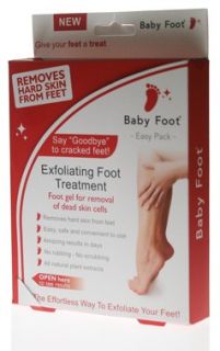 Baby Foot Exfoliating Foot Treatment Easy Pack   Free Delivery 