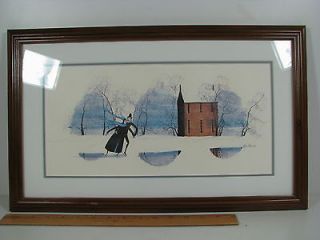 Buckley Moss 189 / 1000 1979 EVERY BLESSING Framed Print