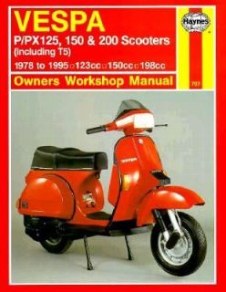 Haynes Vespa P Px125, 150 and 200 Scooters, 1978 to 1995 by Haynes 