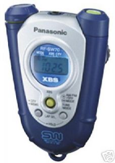 Panasonic RF SW70 ShockWave Headphone Radio Blue or Red