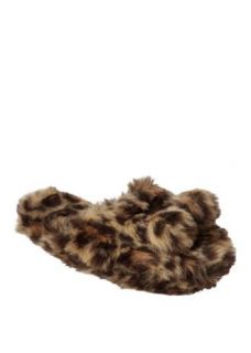 Home Homeware Christmas Gifts For Her Faux Fur Animal Pom Pom Mule In 