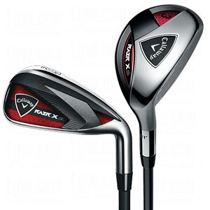 LH CALLAWAY RAZR X HL 3h,4h,5 PW GRPH/STL S