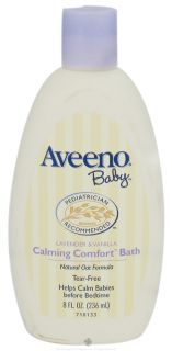 Buy Aveeno   Baby Calming Comfort Bath Lavender & Vanilla   8 oz 
