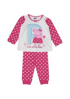 Matalan   Peppa Pig Jersey Pj In Pink