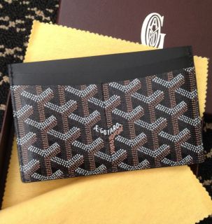 New in box 100% authentic Gorgeous Goyard XL card holder wallet