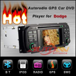 Car DVD Player GPS Navigation stereo Radio For Dodge Ram Free 4G SD 