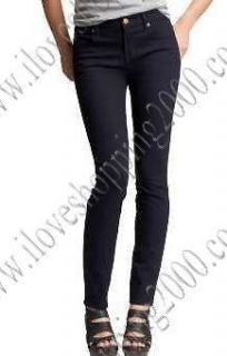Topshop MOTO Black Ankle Grazer Classic PIPPA Denim Skinny Jeans UK 6 