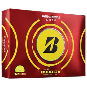 BRIDGESTONE TOUR B330 RX YELLOW PERSNLZED 12PK