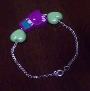Pretty Bracelet * HELLO KITTY * item12 / Purple / Green