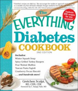   Everything Diabetes Cookbook by Gretchen Scalpi 2010, Paperback