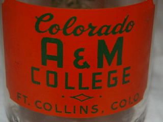 OLD RARE Colorado A & M College State University CSU Fort Collins 