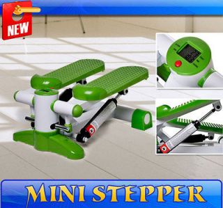 Green Portable Mini Stepper Office Home Exercises W/ TIMER SPORTLINE