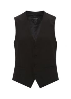 Matalan   New York Black Slim Fit Suit Waistcoat