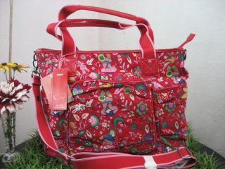 Oilily diaperbag  nappy wickeltasche babybag luier red fairy tales 