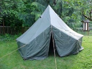 BRAND NEW 13 HEX TENT 5 MAN ARCTIC US MILITARY W/CONTAINER WOW