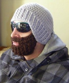 Beard Hat Beanie Men Sportswear Outdoors Beard Mustache Hat