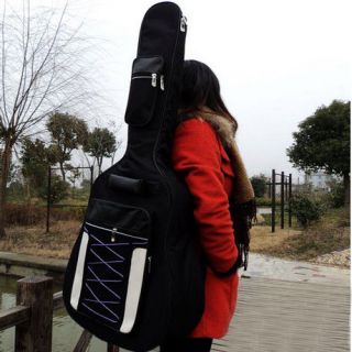 New Guitar Soft Case Bag Fit Acoustic Guitar Padded Straps Case For 39 