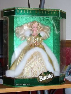 Happy Holidays Barbie Doll 1994 Mattel Special Edition STILL IN BOX