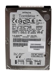   HTS421260H9AT00 60 GB,Internal,4200 RPM,2.5 0A26306 Hard Drive