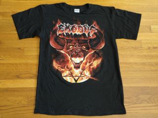 Exodus Demon 2011 Tour T Shirt New Bay Area Thrash Metal Heathen 