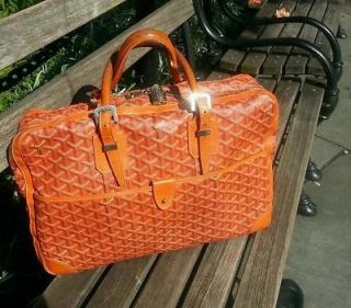 Gorgeous Goyard Ambassade briefcase bag one of a kind superare