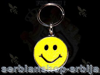 Smile as a SMS Mail Mobile Phone Keychain Serbia Srbija For Men Lady 