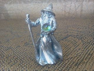 HARRY POTTER FANTASY 1 WIZARD PEWTER FIGURINE STATUE or PAPERWEIGHT