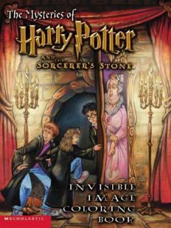 Harry Potter and the Sorcerers Stone Invisible Image Coloring Book 