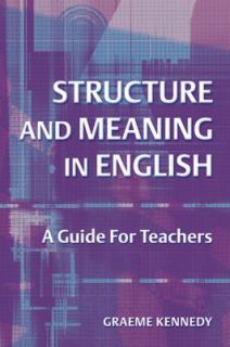   English A Guide for Teachers by Graeme Kennedy 2004, Paperback
