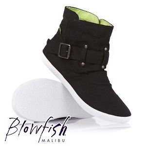 Blowfish Harve Womens Boots   Black Oz Canvas