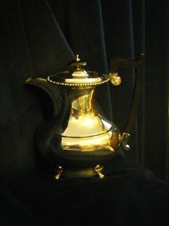 Sheffield silver epns e24 vintage teapot