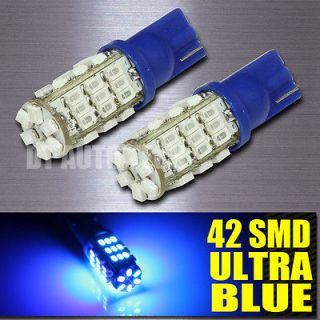 BLUE T10/921 SMD 42LED INTERIOR LED LIGHT BULBS/BULB (Fits Neon)