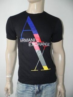 New Armani Exchange AX Mens Slim/Muscle Fit Graphic Tee Shirt