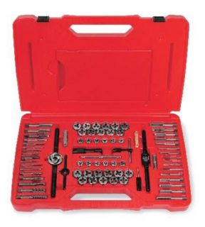 Snap On 76 Piece Tap and Die Set   (1/4 to 1/2 NF/NC, 3mm to 12mm)