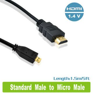 DSTY09 1.5M/5ft HDMI Male to Male M/M Cable XBOX DVD 1080P HDTV LCD 