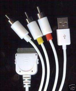 AV Video USB Cable iPod Classic 80g 120g 160g 80 120 G