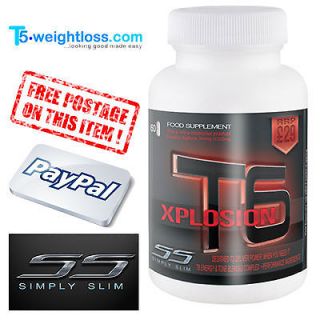 60 Simply Slim T6 XPlosion Extreme Fat Burners Slimming Weight Loss 