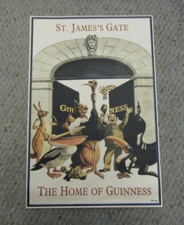 IMPORTED IRELAND ST. JAMES GATE 20 X 30 POSTER. WAY COOL NEW